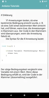 Arduino Tutorials android App screenshot 3
