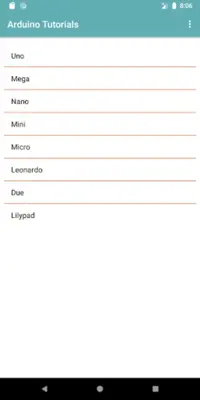 Arduino Tutorials android App screenshot 5